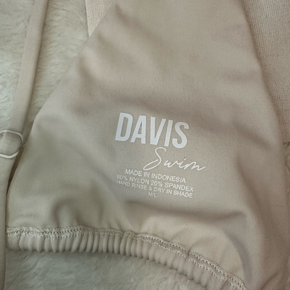 DAVIS ACTIVE Triangle Swim Top - Picture 6 of 7
